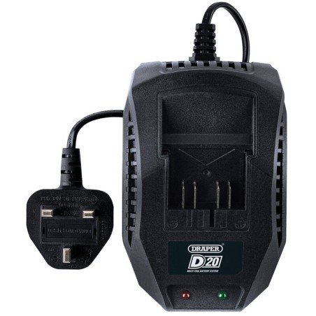 Cargador de Batería DRAPER D20 20V Li-ion, 2,4A