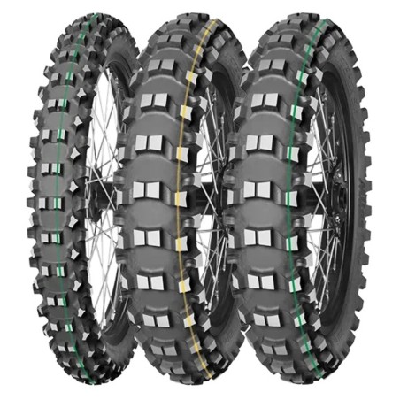 Neumático MITAS TERRA FORCE-EX SM 110/100-18 64R TT SUPER LIGHT GREEN