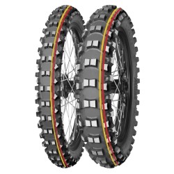 Neumático MITAS TERRA FORCE-MX SM 90/90-21 (3.00-21) NHS 54M TT SOFT TO MEDIUM RED YELLOW
