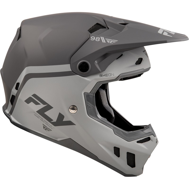 Casco FLY RACING Formula CC Objective - negro/gris