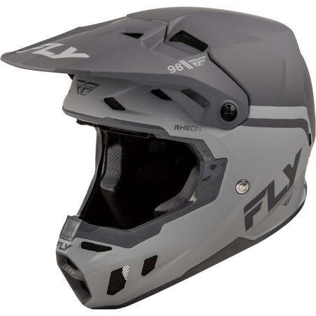 Casco FLY RACING Formula CC Objective - negro/gris