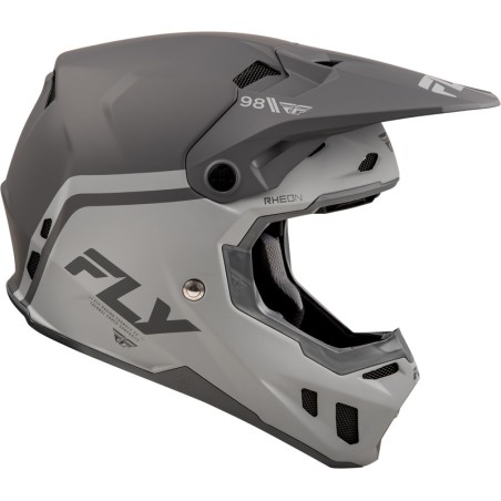 Casco FLY RACING Formula CC Objective - negro/gris