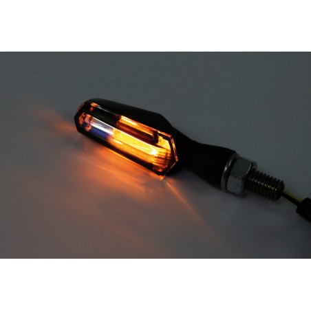 Intermitentes/luz de posición LED HIGHSIDER smart SCURO 2en1