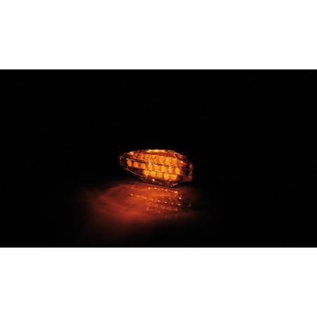 Intermitente LED HIGHSIDER smart COMO - negro