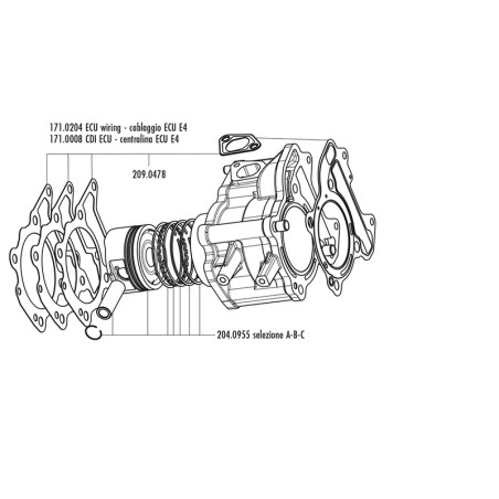 Kit de cilindro completo POLINI