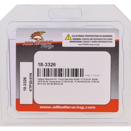 Kit de reparación de pinza de freno ALL BALLS