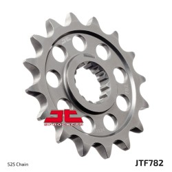 Piñón JT SPROCKETS acero estándar 782 - Paso 520 2