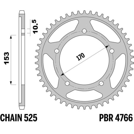 Corona PBR estándar 4766 - 525