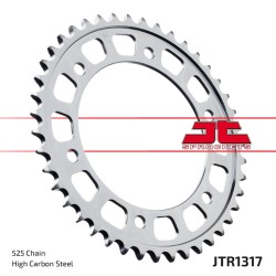 Corona JT SPROCKETS acero estándar 1317 - 525 2