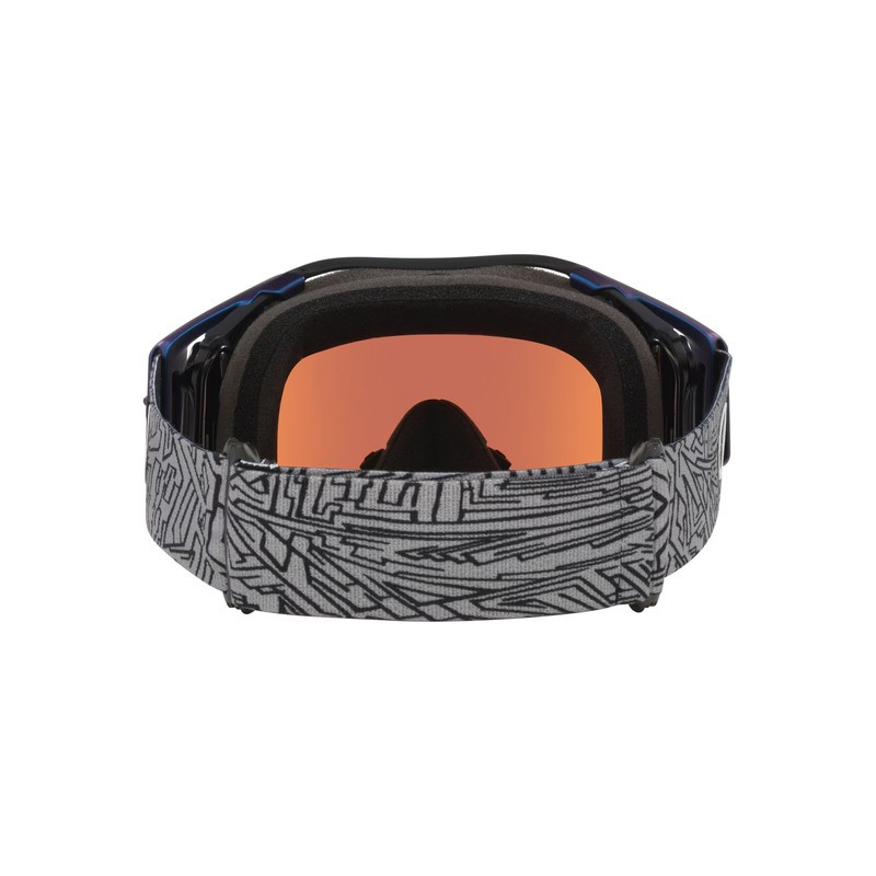 Gafas OAKLEY Airbrake MX - Grey Strike Lente Prizm MX Sapphire Iridium