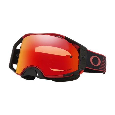 Gafas OAKLEY Airbrake MX - Red Motion Lente Prizm MX Torch Iridium