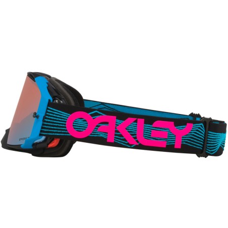Gafas OAKLEY Airbrake MX - Blue Wired Lente Prizm MX Sapphire Iridium