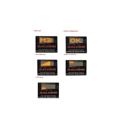 Centralita electrónica MALOSSI Force Master 3 para vehículos de inyeción