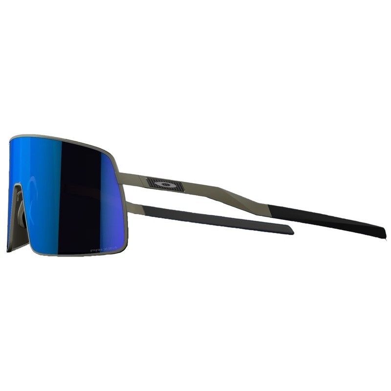 OAKLEY Sutro TI Sunglasses - Satin Lead Prizm Sapphire Lens