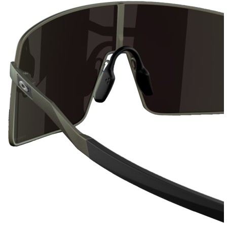 OAKLEY Sutro TI Sunglasses - Satin Lead Prizm Sapphire Lens