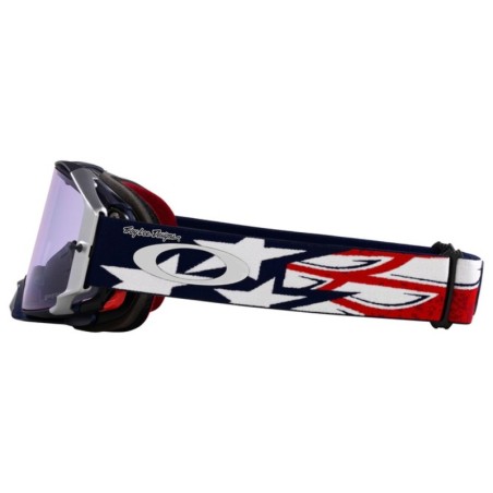 Gafas OAKLEY Airbrake MX TLD Red White Blue Wings - Lente Prizm MX Low Light