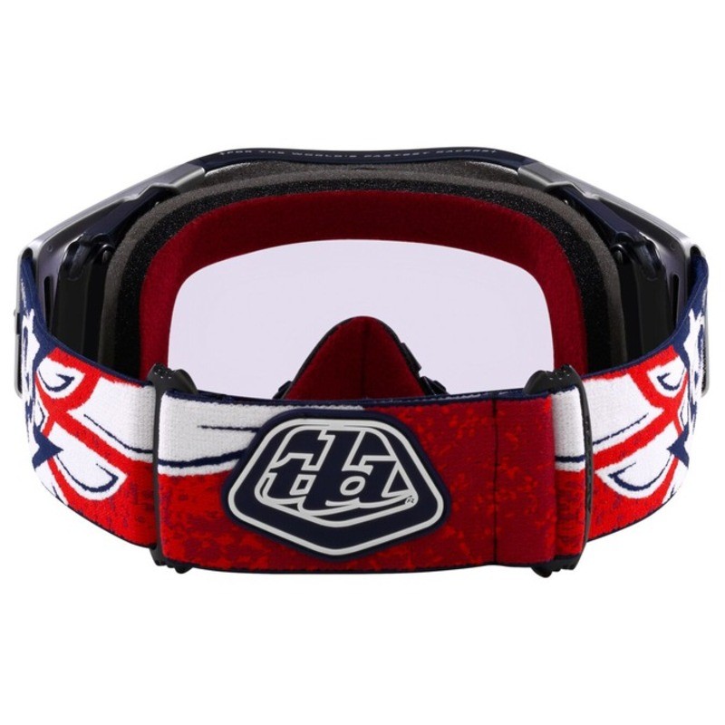 Gafas OAKLEY Airbrake MX TLD Red White Blue Wings - Lente Prizm MX Low Light