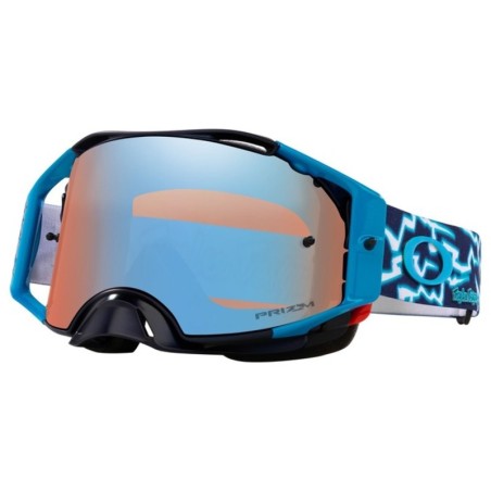 Gafas OAKLEY Airbrake MX TLD Blue Lightning - Lente Prizm MX Sapphire