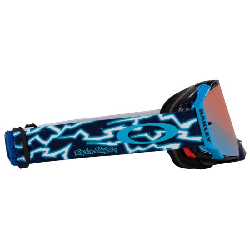 Gafas OAKLEY Airbrake MX TLD Blue Lightning - Lente Prizm MX Sapphire