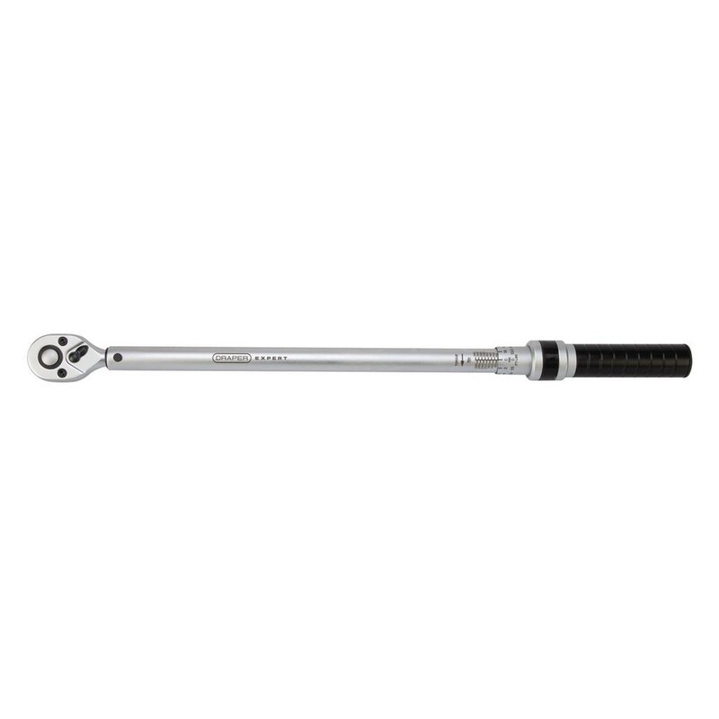 DRAPER Expert Ratchet Torque Wrench - 1/2" / 60-340 Nm
