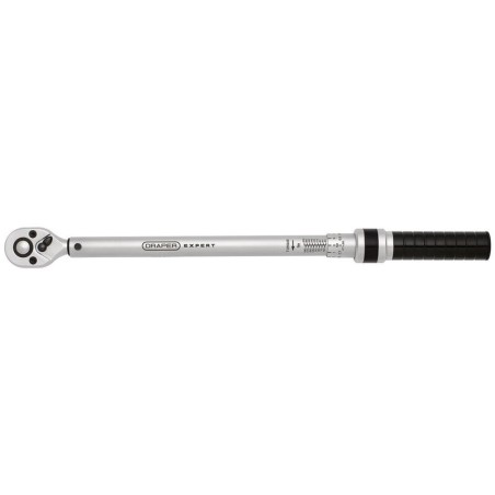 DRAPER Expert Ratchet Torque Wrench - 1/2" / 40-200 Nm