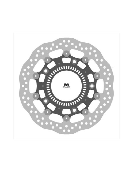 Disco de freno NG BRAKES ondulado fijo