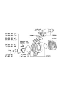 Kit de cilindro completo POLINI 2