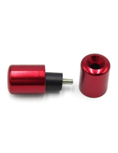 Contrapesos de manillar V PARTS Aluminio Kawasaki Rojo