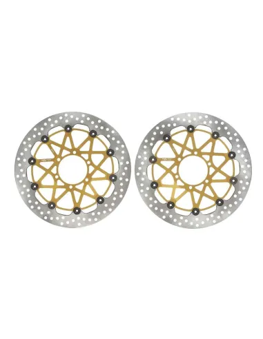 Juego de discos de freno BREMBO UPGRADE Supersport redondo flotante - pareja