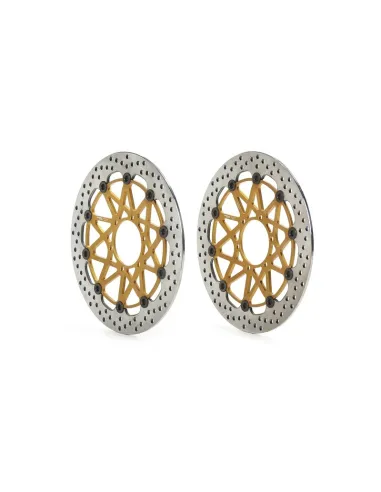 Juego de discos de freno BREMBO UPGRADE Supersport redondo flotante - pareja