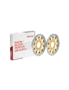 Juego de discos de freno BREMBO UPGRADE Supersport redondo flotante - pareja