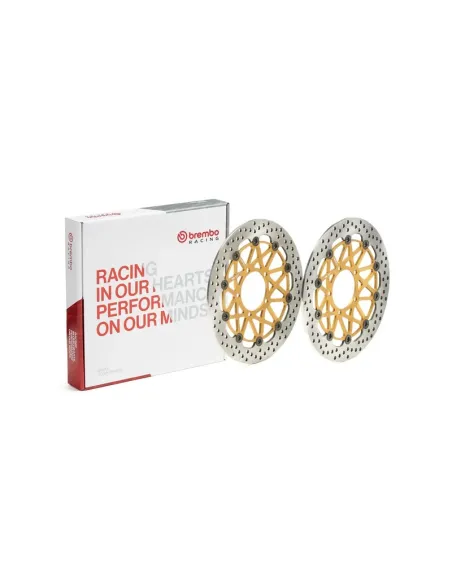 Juego de discos de freno BREMBO UPGRADE Supersport redondo flotante - pareja