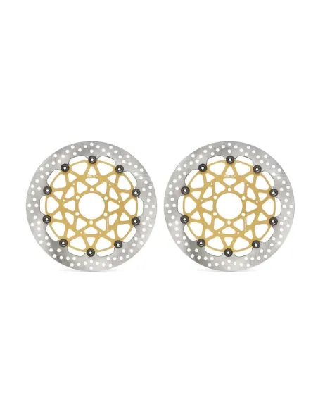 Juego de discos de freno BREMBO UPGRADE Supersport redondo flotante - pareja