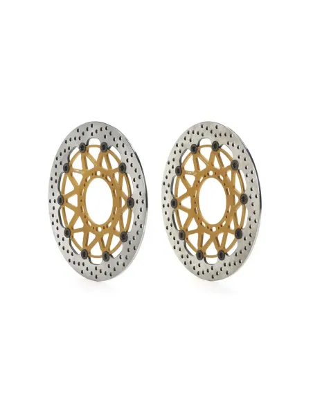 Juego de discos de freno BREMBO UPGRADE Supersport redondo flotante - pareja