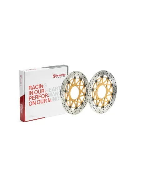 Juego de discos de freno BREMBO UPGRADE Supersport redondo flotante - pareja