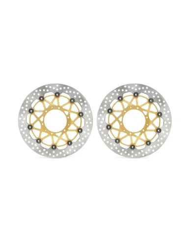 Juego de discos de freno BREMBO UPGRADE Supersport redondo flotante - pareja