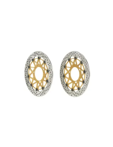 Juego de discos de freno BREMBO UPGRADE Supersport redondo flotante - pareja