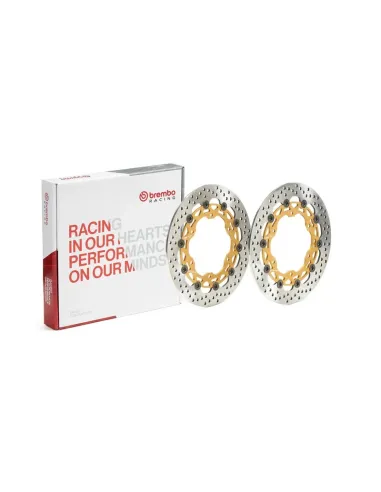 Juego de discos de freno BREMBO UPGRADE Supersport redondo flotante - pareja