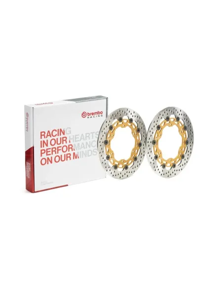 Juego de discos de freno BREMBO UPGRADE Supersport redondo flotante - pareja