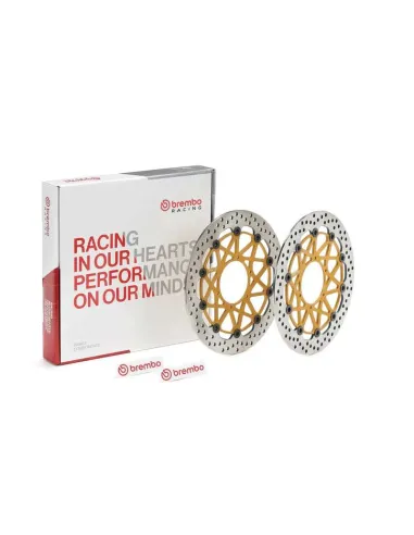 Juego de discos de freno BREMBO UPGRADE Supersport redondo flotante - pareja
