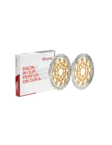 Juego de discos de freno BREMBO UPGRADE Supersport redondo flotante - pareja