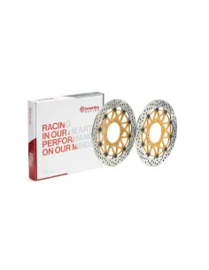 Juego de discos de freno BREMBO UPGRADE Supersport redondo flotante - pareja