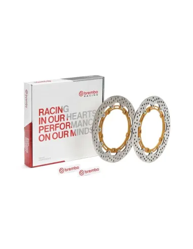 Juego de discos de freno BREMBO UPGRADE Supersport redondo flotante - pareja