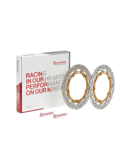 Juego de discos de freno BREMBO UPGRADE Supersport redondo flotante - pareja
