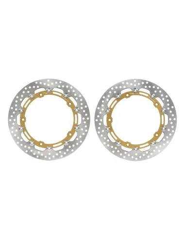 Juego de discos de freno BREMBO UPGRADE Supersport redondo flotante - pareja