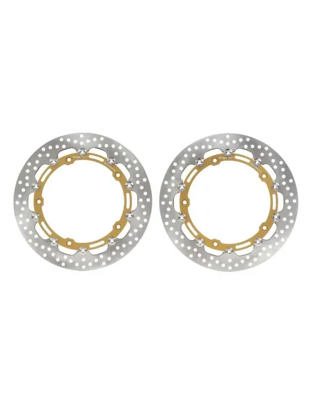 Juego de discos de freno BREMBO UPGRADE Supersport redondo flotante - pareja