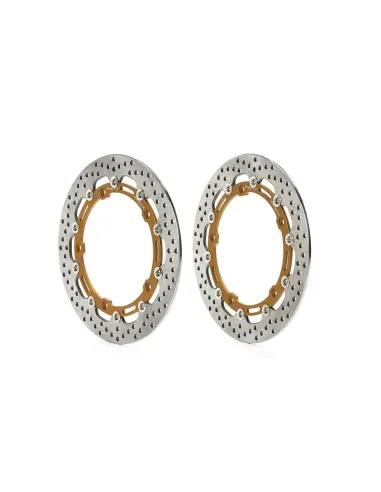 Juego de discos de freno BREMBO UPGRADE Supersport redondo flotante - pareja