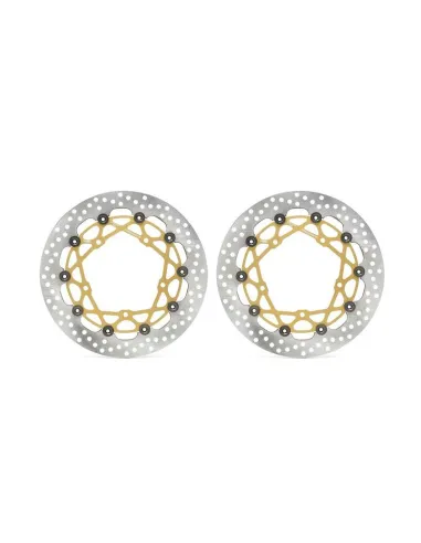 Juego de discos de freno BREMBO UPGRADE Supersport redondo flotante - pareja