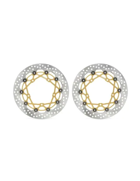 Juego de discos de freno BREMBO UPGRADE Supersport redondo flotante - pareja