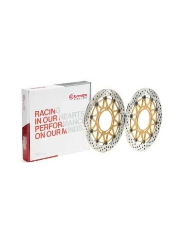 Juego de discos de freno BREMBO UPGRADE Supersport redondo flotante - pareja